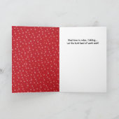 Nimm eine Last ab! Karte (Innenseite)