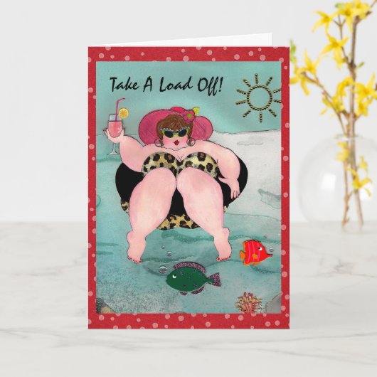 Nimm eine Last ab! Karte (Gelbe Blume)