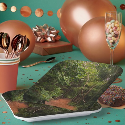 Nimm eine Wanderung! Geschenkidee Pappteller (Multi)