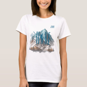 "Nimm eine Wanderung" individuell einstellbar T-Shirt