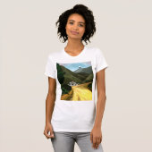 Nimm eine Wanderung! Ladys Bella Leinwand Fine Jer T-Shirt (Vorne ganz)