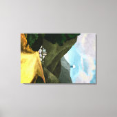 Nimm eine Wanderung! Leinwand Art (Vorderseite)