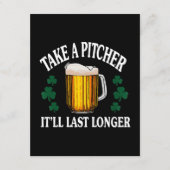 Nimm einen Pitcher, der länger dauern wird Begleitkarte (Vorderseite)
