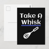 Nimm einen Whisk Baking Pub Postkarte (Vorne/Hinten)