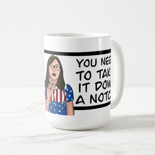 Nimm es ab - Abendessen in Amerika Kaffeetasse (VorderseiteRechts)