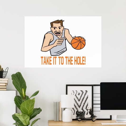 Nimm es an den Pool Poster (Heimbüro)