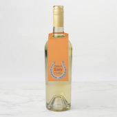 Nimm es einfach Cowboy Flaschenanhänger (Auf Flasche)