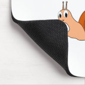 Nimm es leicht Niedlichen Cartoon Snail Mousepad (Ecke)