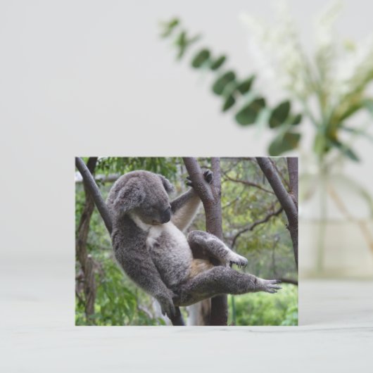 Nimm es leicht! postkarte (Stehend Vorderseite)