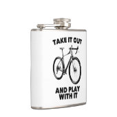 Nimm es raus und spiele mit ihm Fahrrad Flachmann (Rechts)