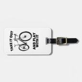 Nimm es raus und spiele mit ihm Fahrrad Gepäckanhänger (Vorderseite horizontal)