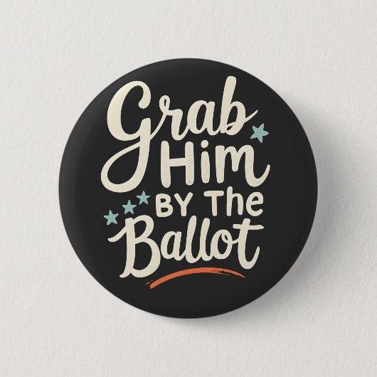 Nimm ihn an den Wahlen zu Trump Button (Vorderseite)