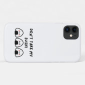 Nimm meinen Sushi nicht. Case-Mate iPhone Hülle (Rückseite (Horizontal))