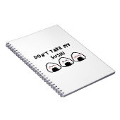 Nimm meinen Sushi nicht. Notizblock (Rechte Seite)