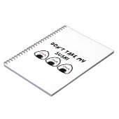 Nimm meinen Sushi nicht. Notizblock (Linke Seite)