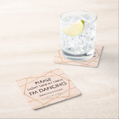 Nimm meinen Untersetzer zum Hochzeitstrinken nicht (Vor Ort)