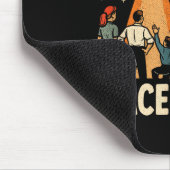 Nimm Mich Mit Dir Lustiger Retro-Ufo-Alien-Humor Mousepad (Ecke)