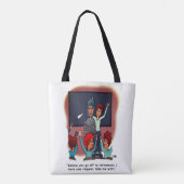 Nimm Mich Mit In Den Ruhestand Tasche (Rückseite)