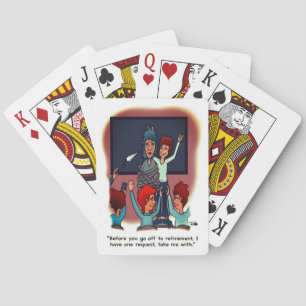 Nimm Mich Mit Ruhestand Spielkarten