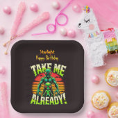 Nimm mich schon! Entdecken Sie die Alien Universe  Pappteller (Party)