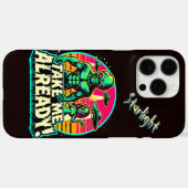 Nimm mich schon! UFO Adventures Case-Mate iPhone Hülle (Rückseite (Horizontal))