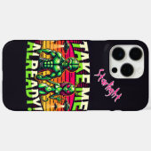 Nimm mich über die Sterne! Case-Mate iPhone Hülle (Rückseite (Horizontal))