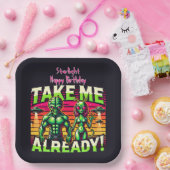 Nimm mich über die Sterne! Pappteller (Party)