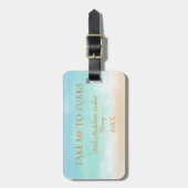 Nimm mich zu einem Geschenk-Gepäckanhänger Gepäckanhänger (Vorderseite vertikal)