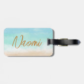 Nimm mich zu einem Geschenk-Gepäckanhänger Gepäckanhänger (Rückseite horizontal)