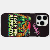 Nimm mich zu kosmischen Abenteuern! Case-Mate iPhone Hülle (Rückseite (Horizontal))