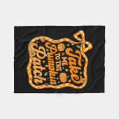 Nimm mich zum Kürbispflaster-Erntedank Herbst F Fleecedecke (Vorderseite (Horizontal))