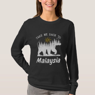 Nimm mich zurück zu Malaysia Vintagen Urlaub in Ma T-Shirt