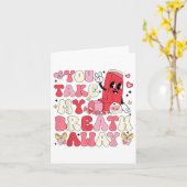 Nimm mir den Atem weg, wenn ich mit dem Inhalator Karte (Gelbe Blume)