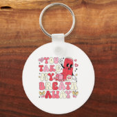 Nimm mir den Atem weg, wenn ich mit dem Inhalator  Schlüsselanhänger (Vorderseite)