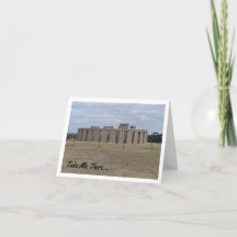 Nimm mir die Stonehenge-Faltkarte.