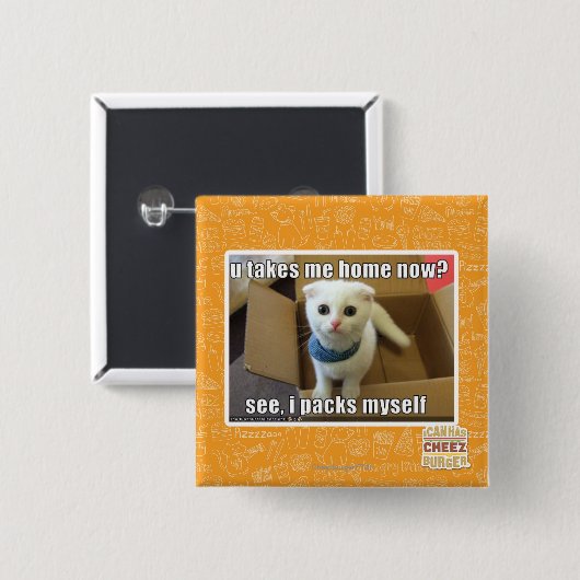 Nimm mir jetzt Zuhause? Button (Vorne & Hinten)