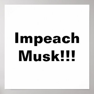 Nimm Musk auf! Poster