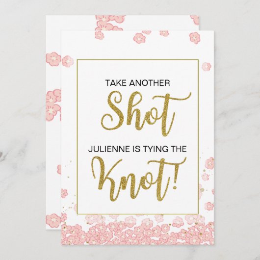 Nimm noch einen Schuss, den sie am Knot-Zeichen bi (Vorne/Hinten)