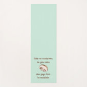 "Nimm so viel Pilz, wie du brauchst." Yogamatte (Vorderseite)