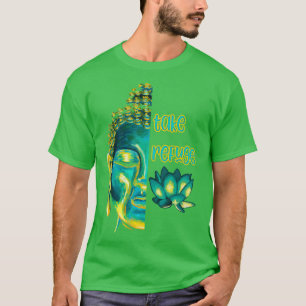Nimm Zuflucht Buddhistische Aussprüche Buddha Sang T-Shirt