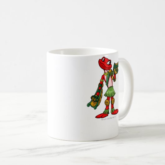 Nimmo Geheimnis-Insel-Spieler Kaffeetasse (VorderseiteRechts)