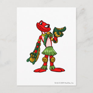 Nimmo Mystery Island Player Postkarte