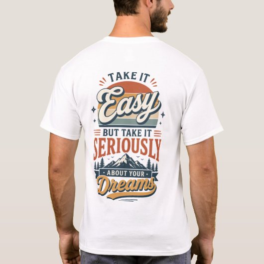 Nimm's leicht T-Shirt (Rückseite)