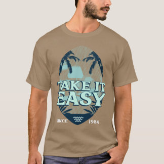 Nimm's leicht Vintage-Familie T-Shirt