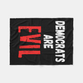 Nimmt der böse Donald Trump 2024 Amerika zurück? Fleecedecke (Vorderseite (Horizontal))