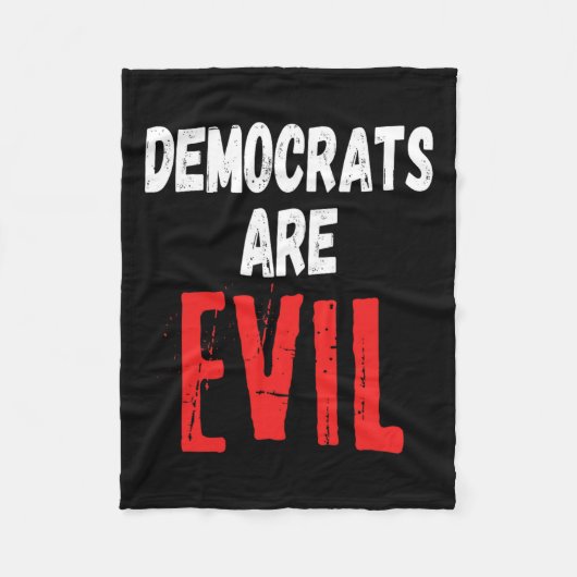 Nimmt der böse Donald Trump 2024 Amerika zurück? Fleecedecke (Vorderseite)