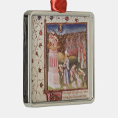 Nimrod, der das Gebäude des Turms von Ornament Aus Metall (Rechts)