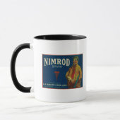 Nimrod Lemon LabelSan Fernando, CA Tasse (Links)