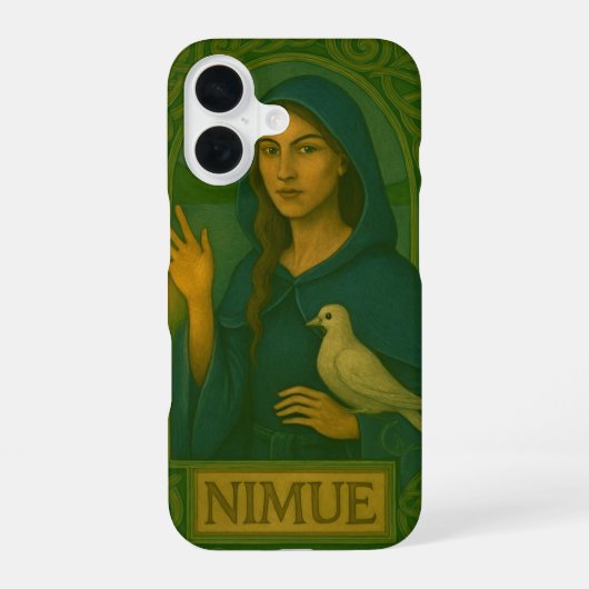 Nimue iPhone 16 Hülle (Rückseite)