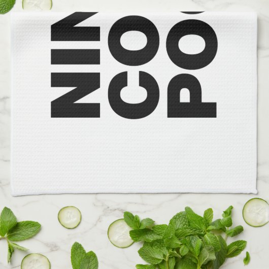 NIN & COM & KACK. GESCHIRRTUCH (Gefaltet)